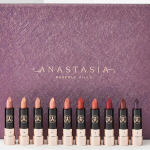 Anastasia lipsticks collection